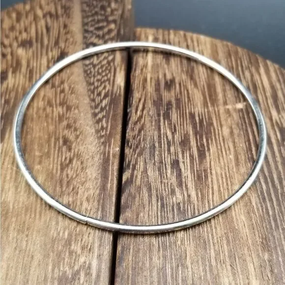 Gloss slider bracelet silver toneB913